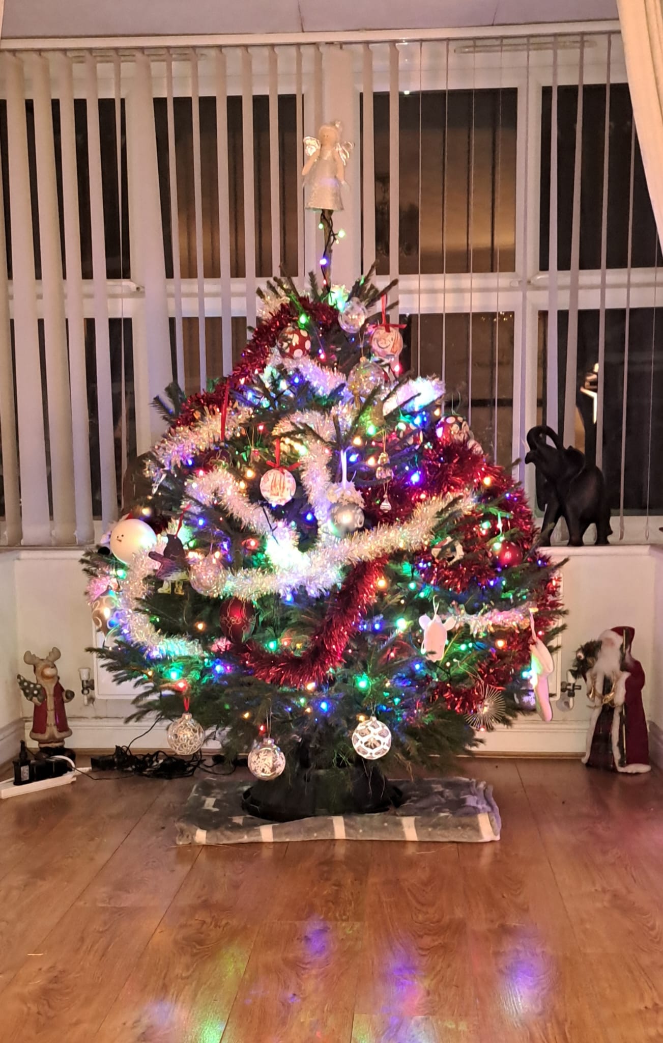 Customer from Turton, Bolton sent us this picture of their decorated Norwegian Spruce Christmas Tree