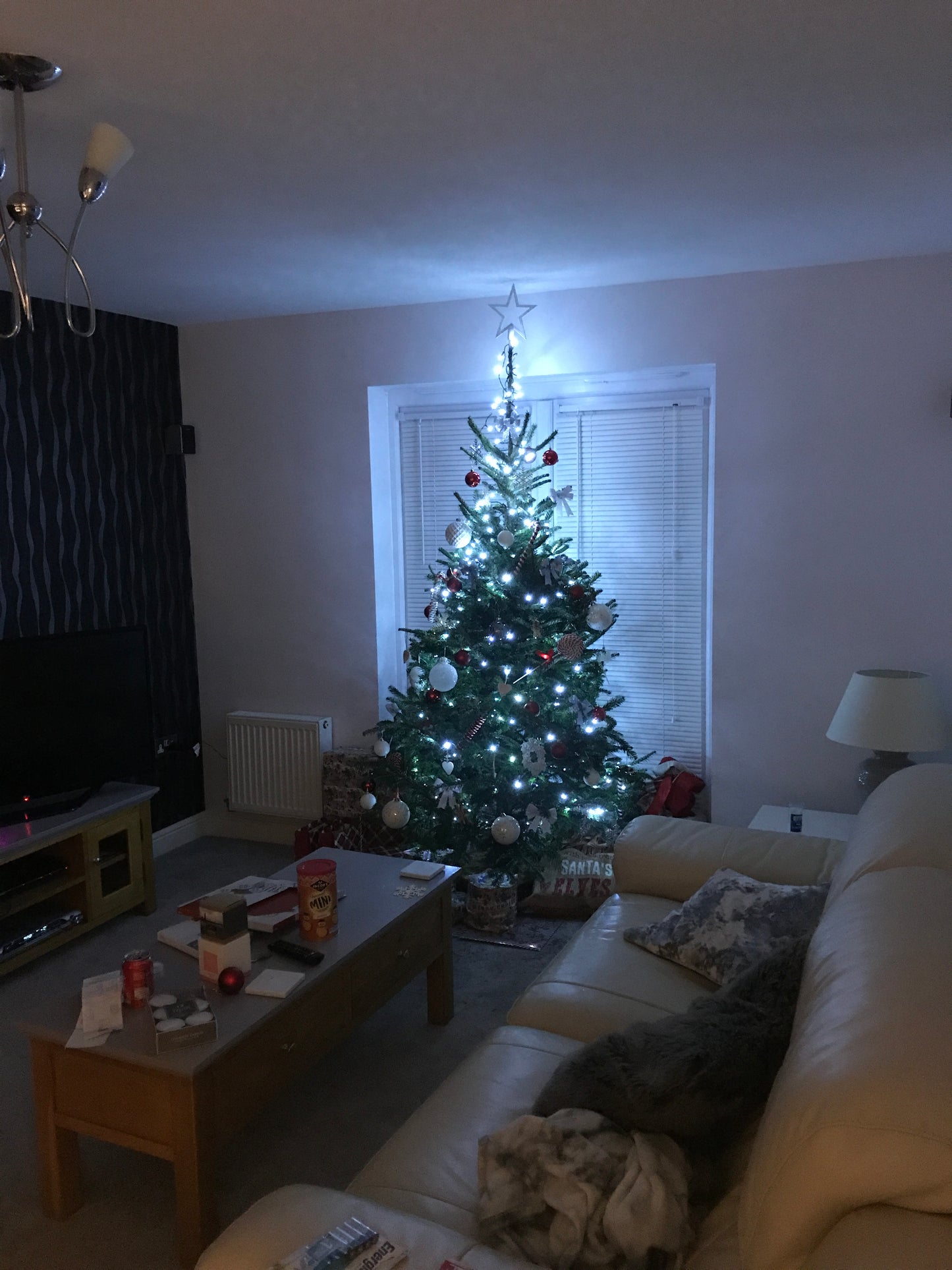 Fresh Nordmann fir Christmas trees with lush, dark green needles, ideal for holiday decorating; known for needle retention and full shape.