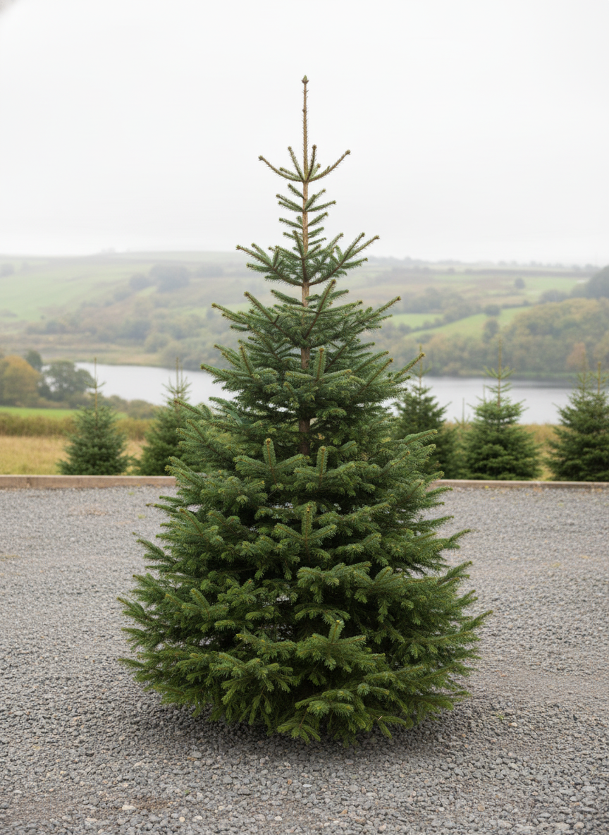 7-8 foot Norwegian Spruce